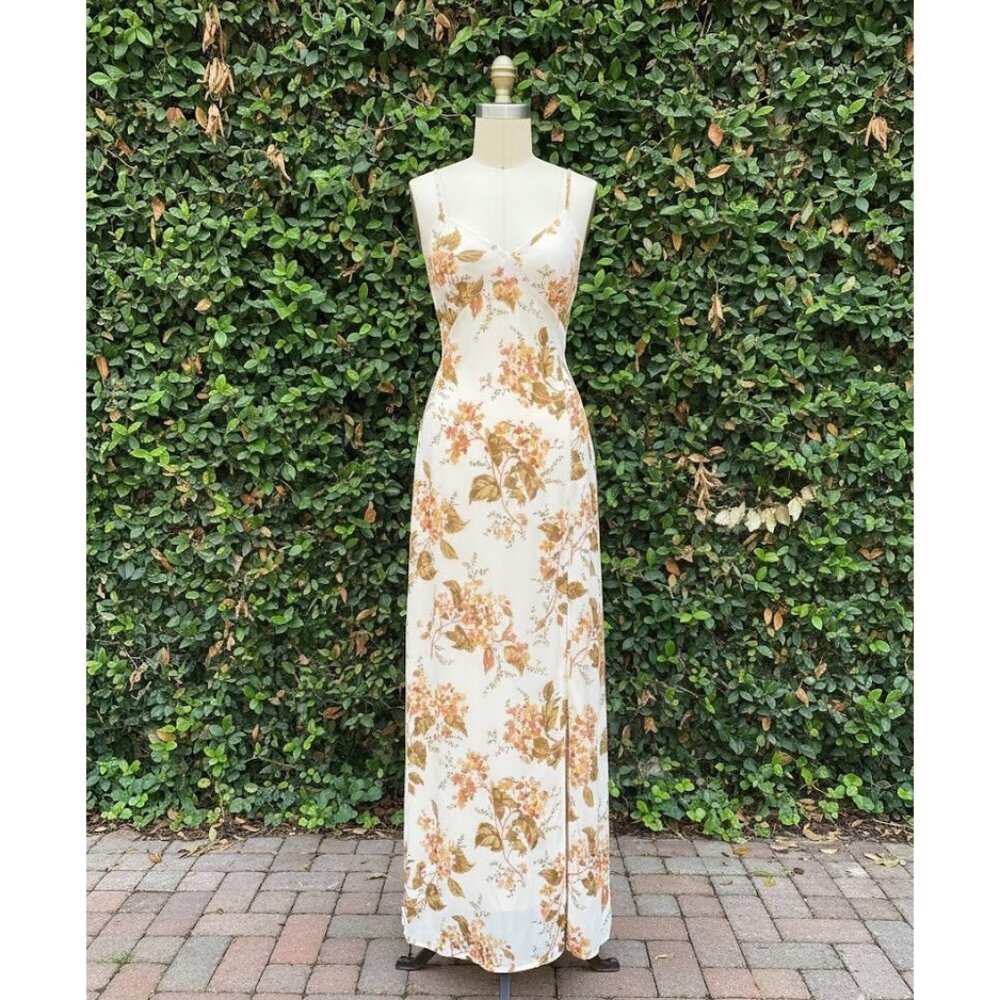 NWT Reformation Pyper Maxi in Bella Floral Long Tank Slip Dress 6